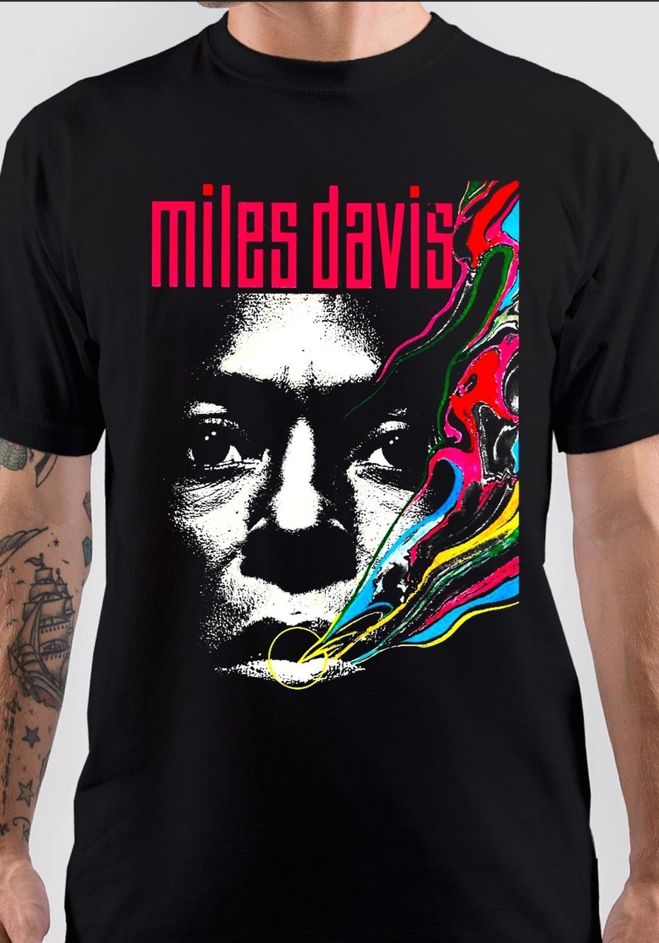 John Coltrane T-Shirt Miles Davis